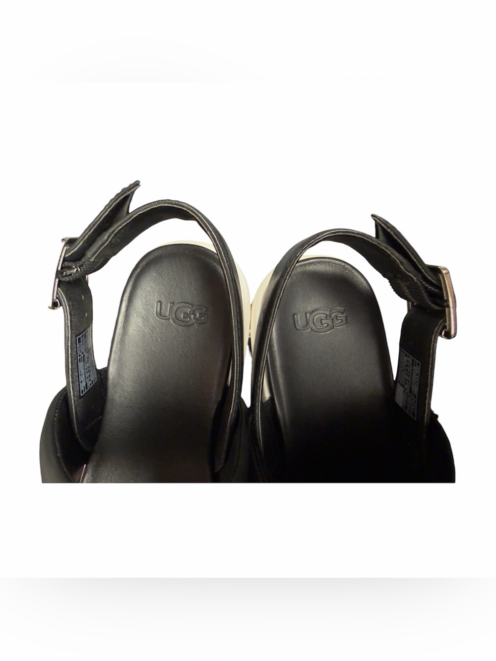 UGG | Women's Zayne Slingback Black Sandals | Size 9M | EUC - Picture 8 of 9